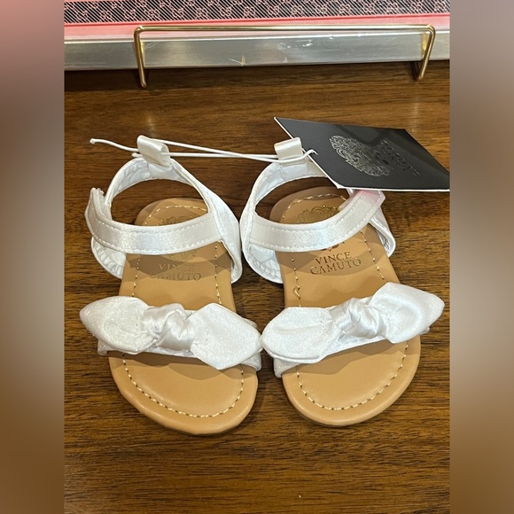 Vince Camuto Girl Infant Sandal White Size 2 - Picture 1 of 5